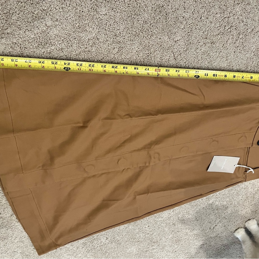 Everlane Cotton A-line Skirt - Picture 5 of 7